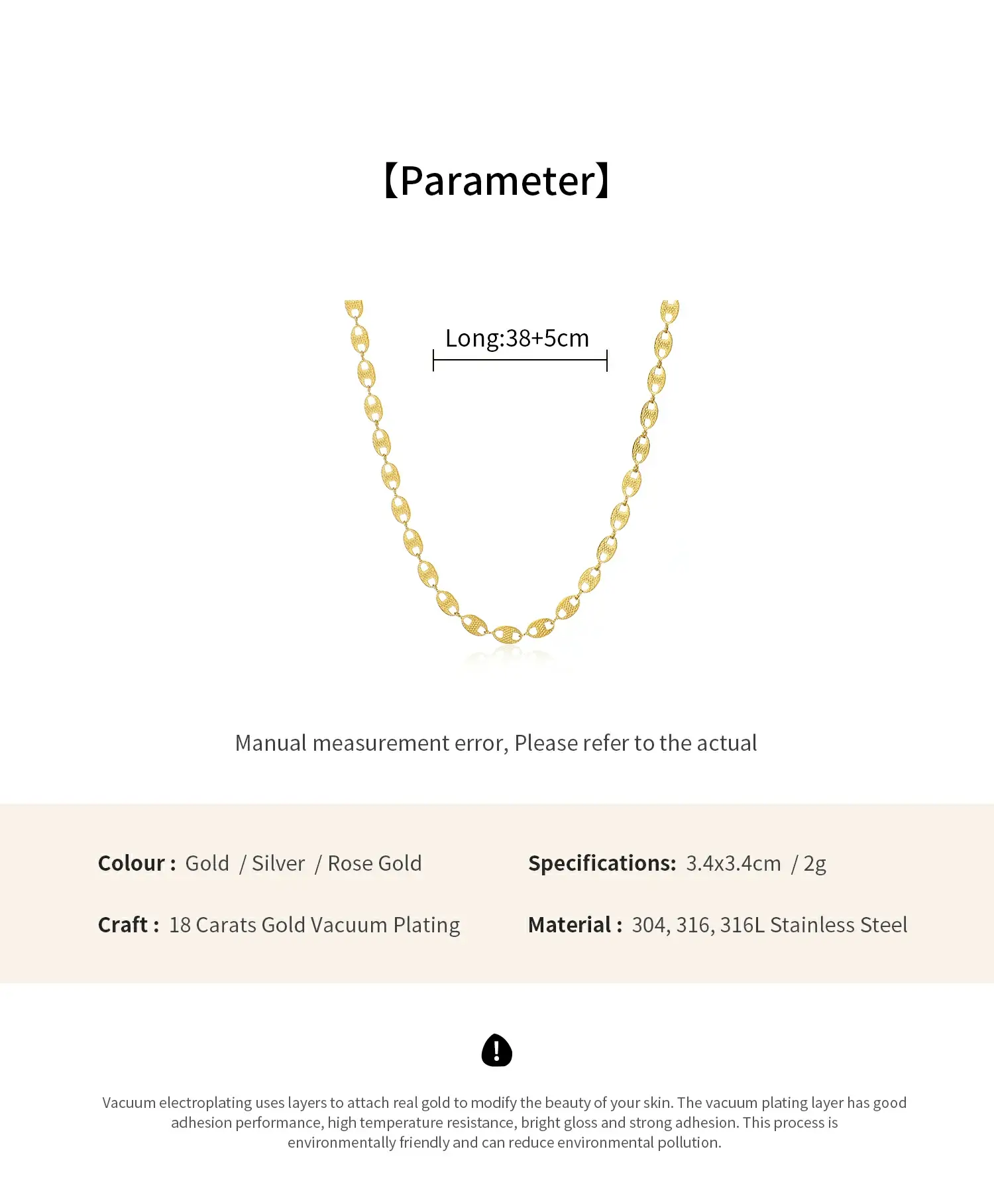 Pig Nose Chain Necklace (6).webp