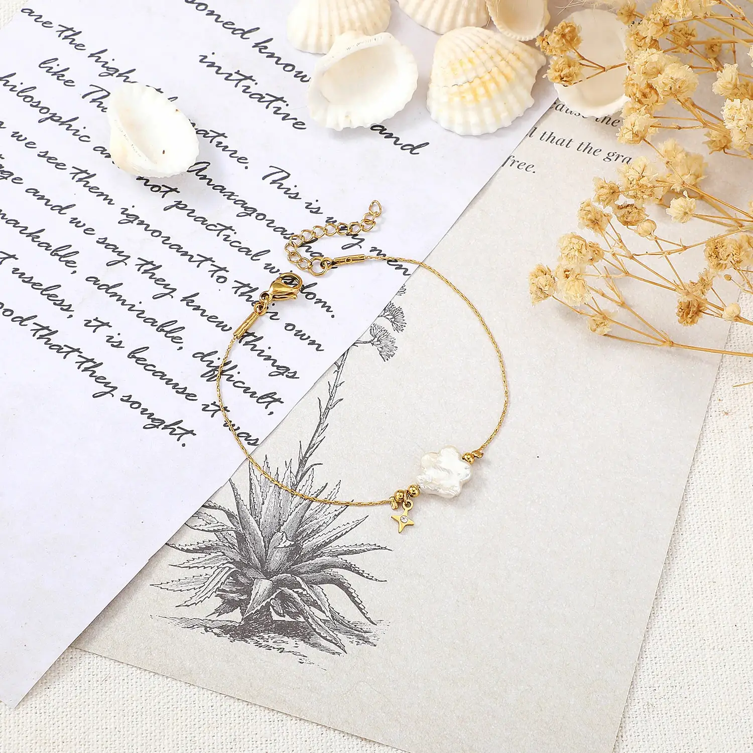 Natural Pearl Flower Bracelet (1).webp