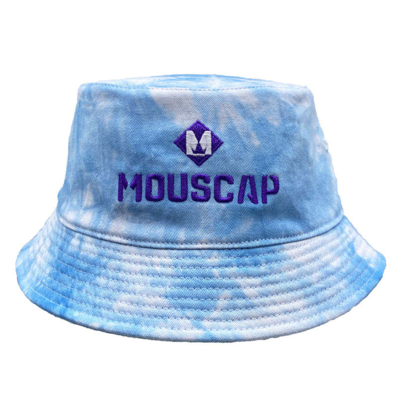 100% Cotton Tie-Dyed Denim Double Sides Bucket Fishing Hat