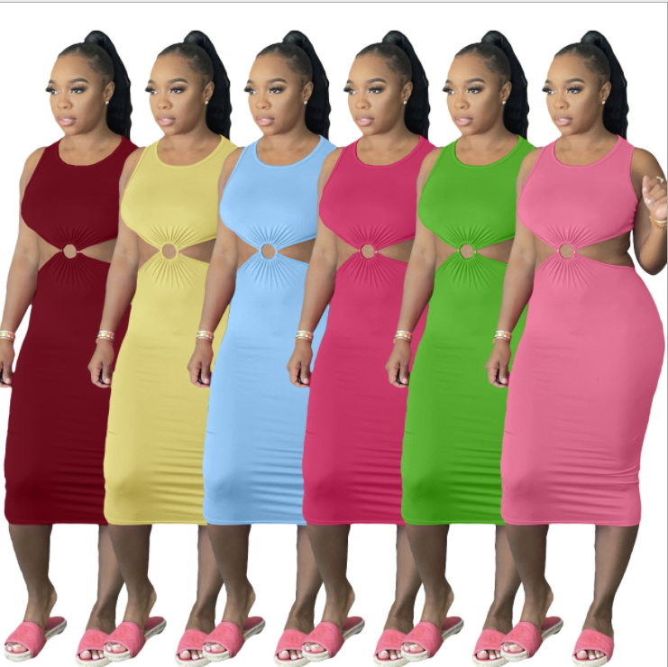 New Arrival Summer Sexy Cheap Casual Plus Size Women Dress