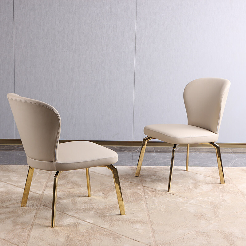 Single Fabric Luxury Dining Room Chair