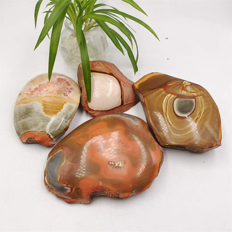 Colorful jasper fragments
