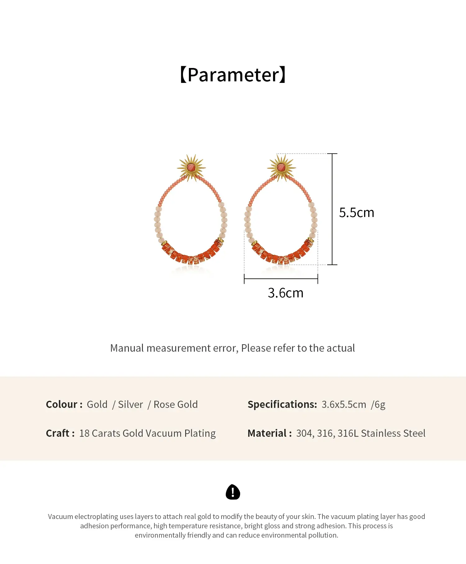Burst Sun With stone beads circle women earring (6).webp