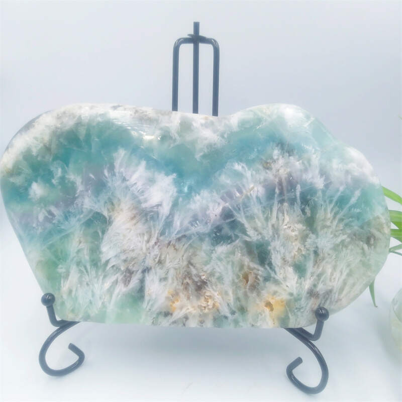 Snowflake Fluorite Tablets