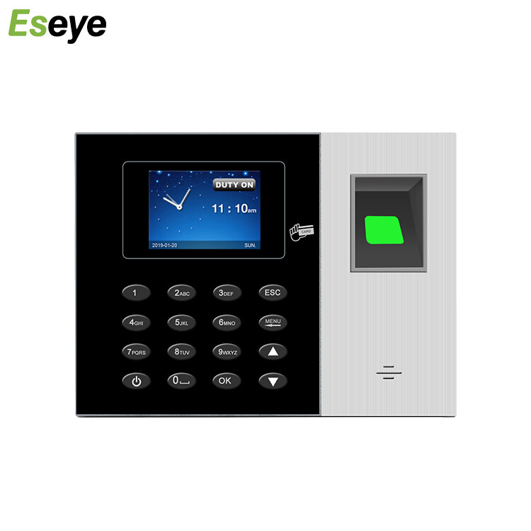 Time Fingerprint Device School 1000 Users Time Recorder Punch Card Machine Biometric Attendance