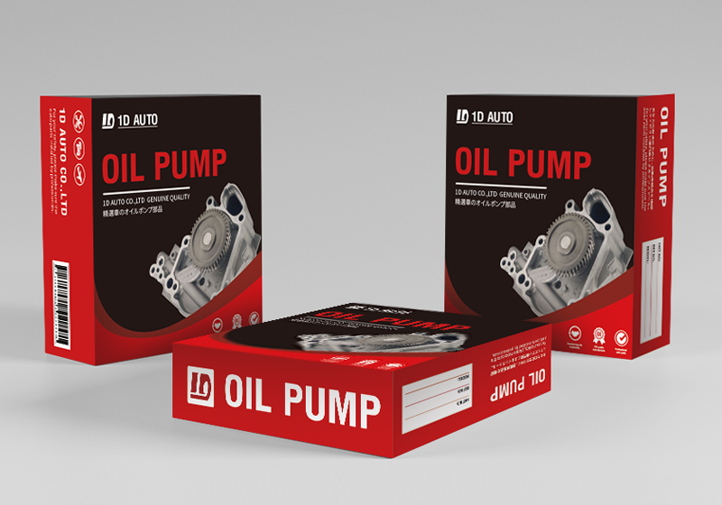 Oil pump packaging design