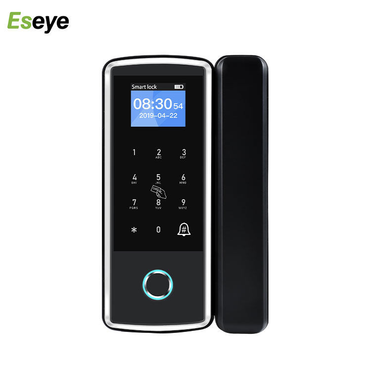 Eseye 2020 Hot Selling Fingerprint Door Lock Intelligent Glass Door Lock For Glass smart lock