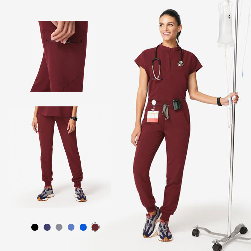 Wholesale Custom Medical Scrubs Hospital Uniforms Scrub Pants