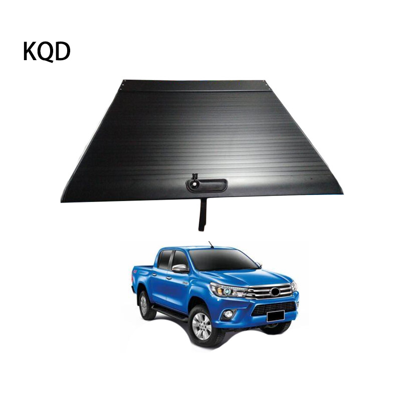 Hot Sale Car Accessories Aluminum Manual Tonneau Cover With Lock For Hilux Revo