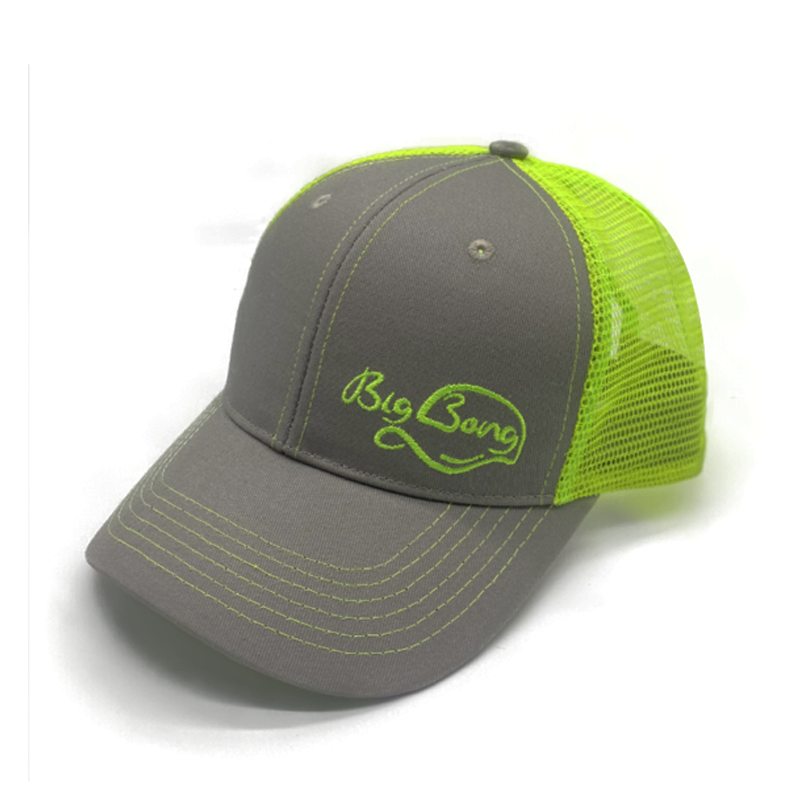 MOUSCAP Color contrast Embroidery emblem 6-Panel trucker hats