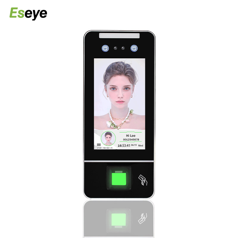 Thiết kế mới của Eseye Hệ thống kiểm soát truy cập nhận dạng khuôn mặt năng động Hệ thống kiểm soát truy cập bằng vân tay