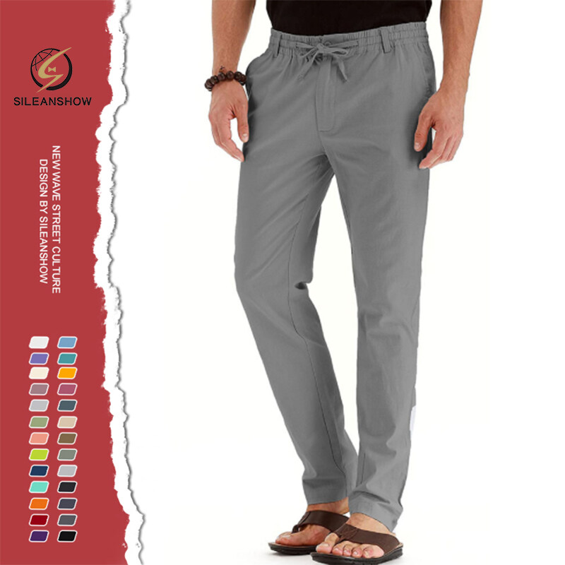 Wholesale Oem Custom  Quick Dry Golf Pants Golf Trousers Men