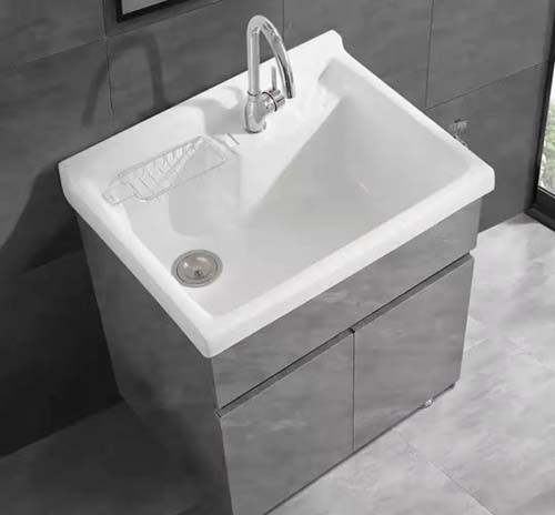 stainless steel bathroom cabinet
