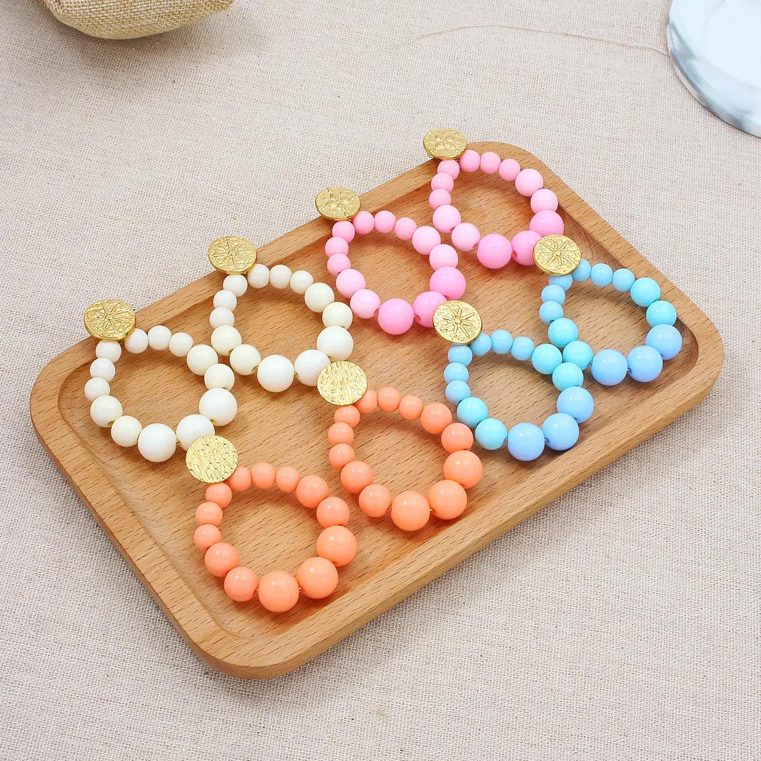 Korean Style Stainless Steel Material Lovely Colourful Stone Cute Hot In 2021 earring尺寸 (2).webp