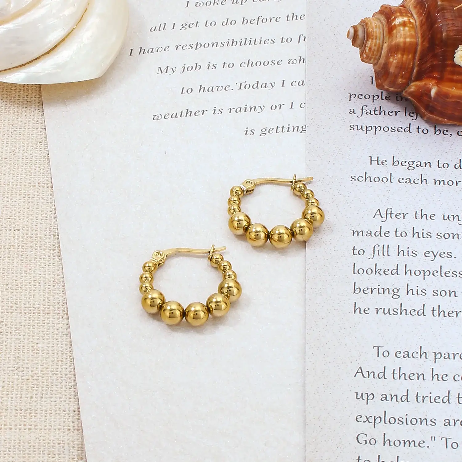 Modern Style Stainless Steel Material Gorgeous Polished And Designed Elegant Earring. (6).webp