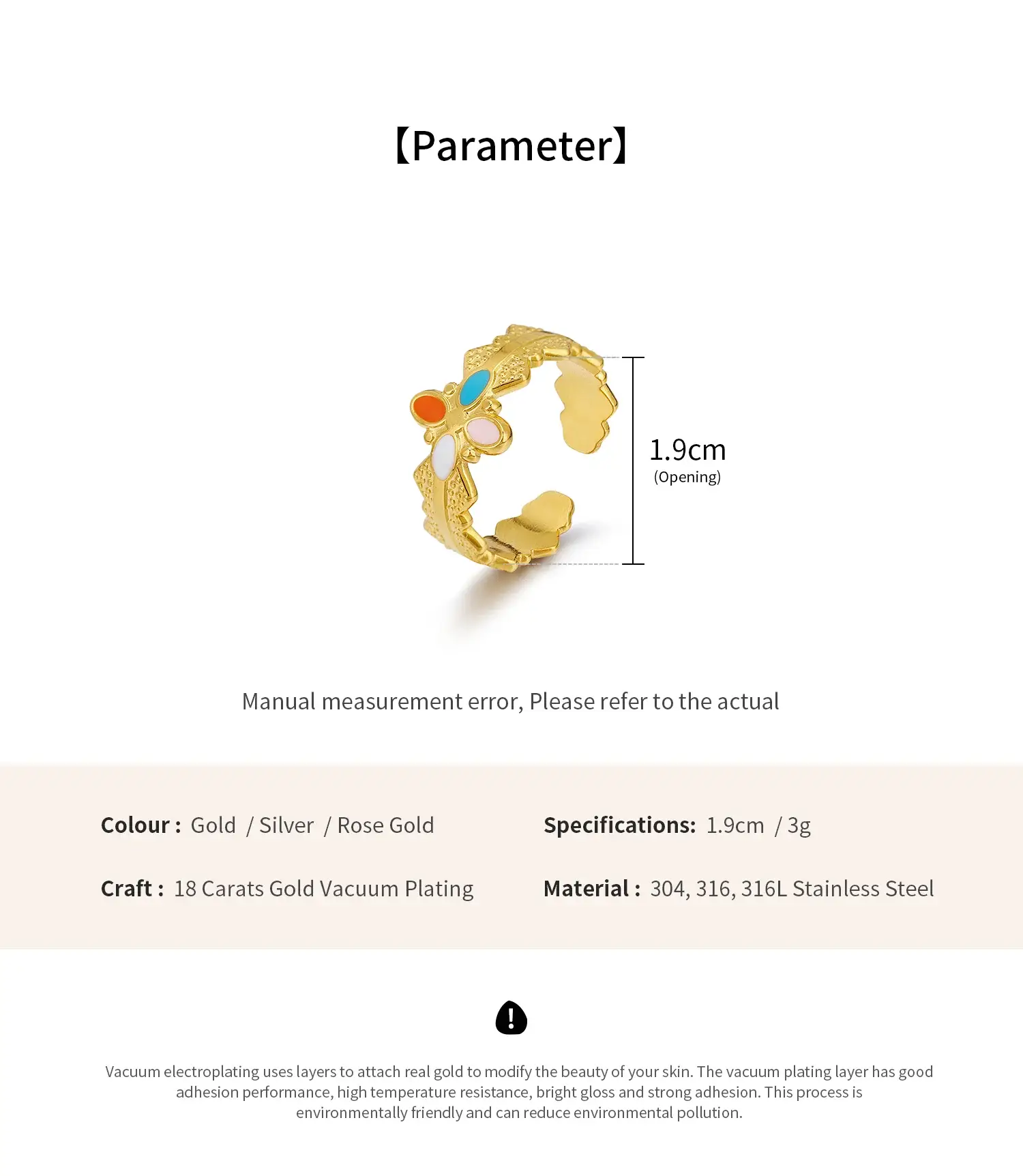 Bohemian Style Stainless Steel Material Classic Colour Enemet And Carved Elegant Tendy Earring尺寸 (1).webp