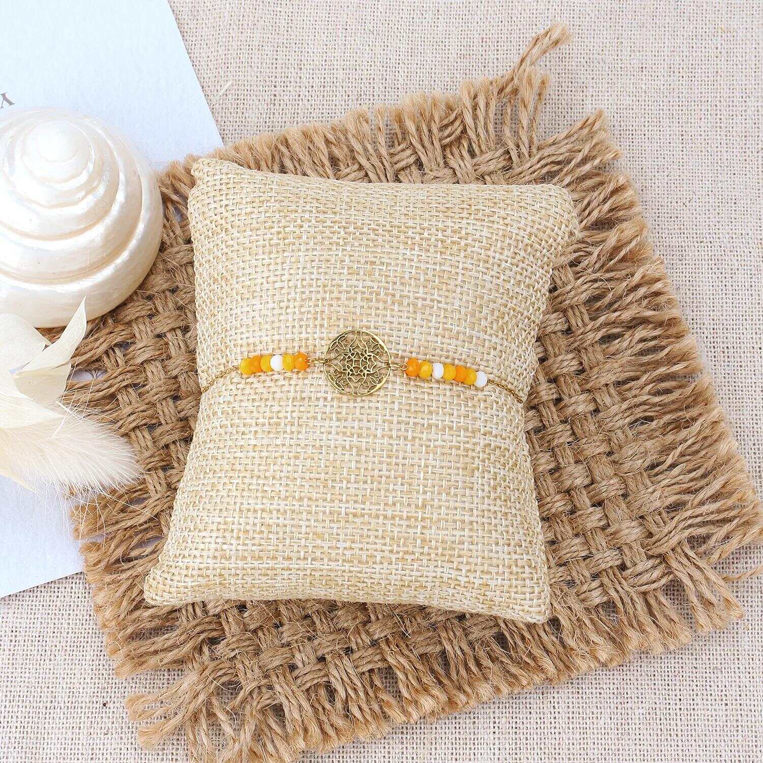 Daily commuting  Style Stainless Steel Materia All-matched Beads With Hollow Circle Metal Cool Bracelet 尺寸 (1).jpg