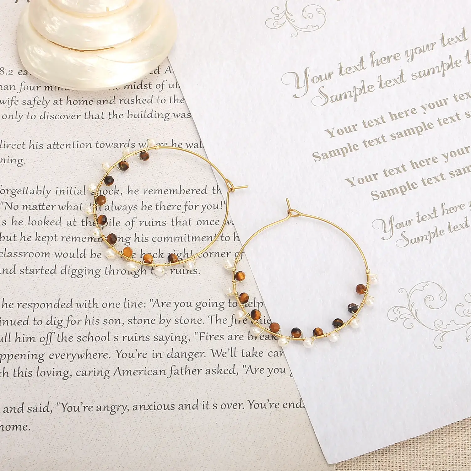 Lady Style Stainless Steel Material Lovely Pearled And Crystal Advanced Trendy Bracelet尺寸 (4).webp