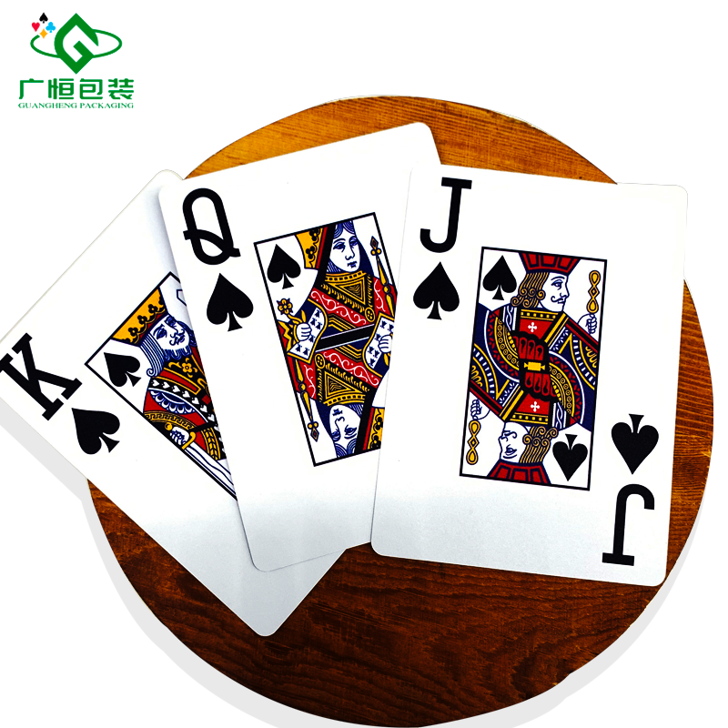 Amazing Designed Card Game Custom Printed Logo Poker Cards Top Quality Playing Cards