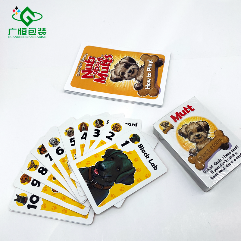 Attractive Colorful Card Game Hot Sale Playing Cards Interesting Family Game Cards