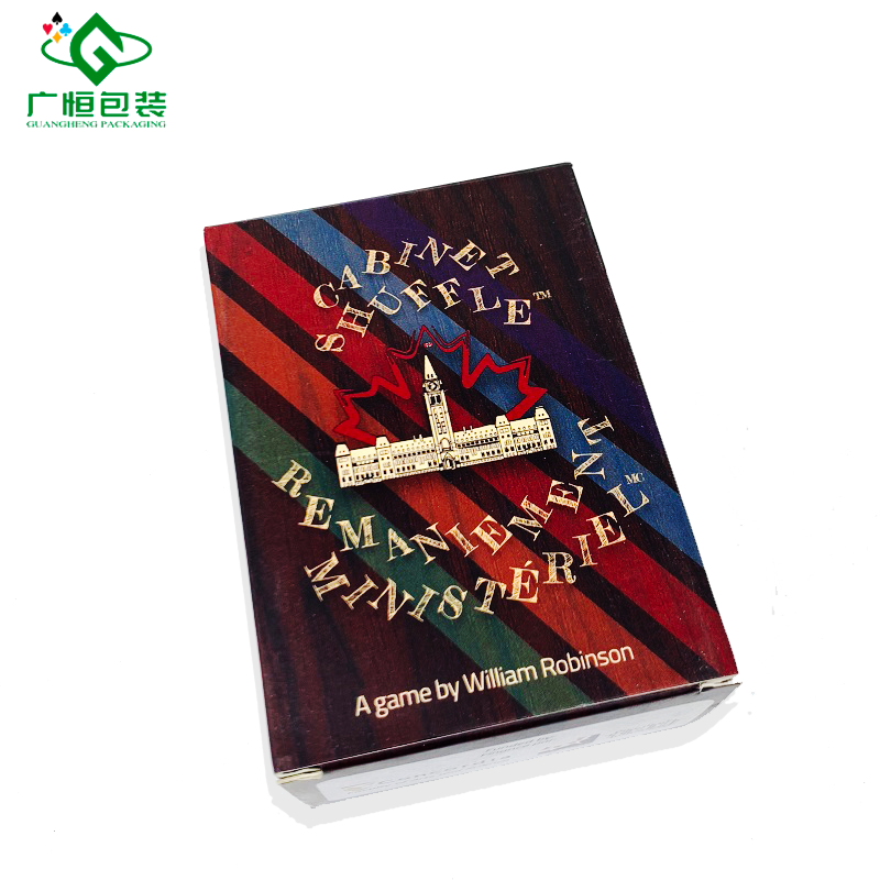 Black Core Paper Poker Cards manufacturer