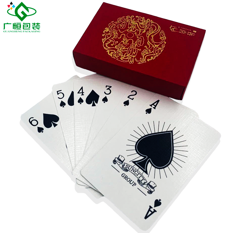 Germany Black Core Paper Playing Cards Top Quality Game Cards Gold Foil Stamping Packaging Box Marked Poker Cards