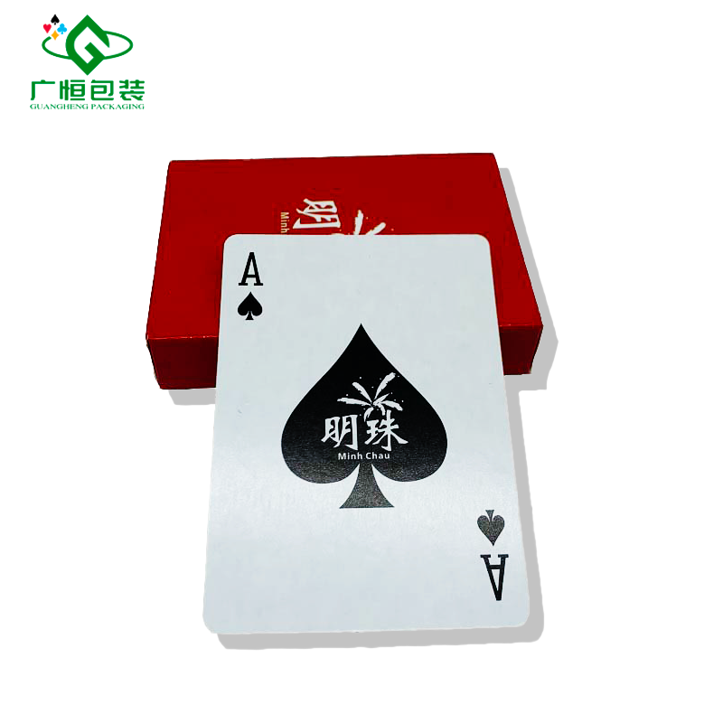 High Quality plastic playing cards printing