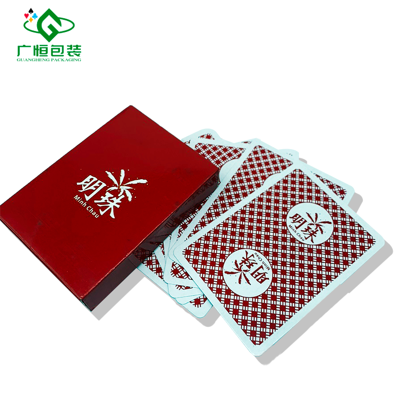 High Quality plastic playing cards printing