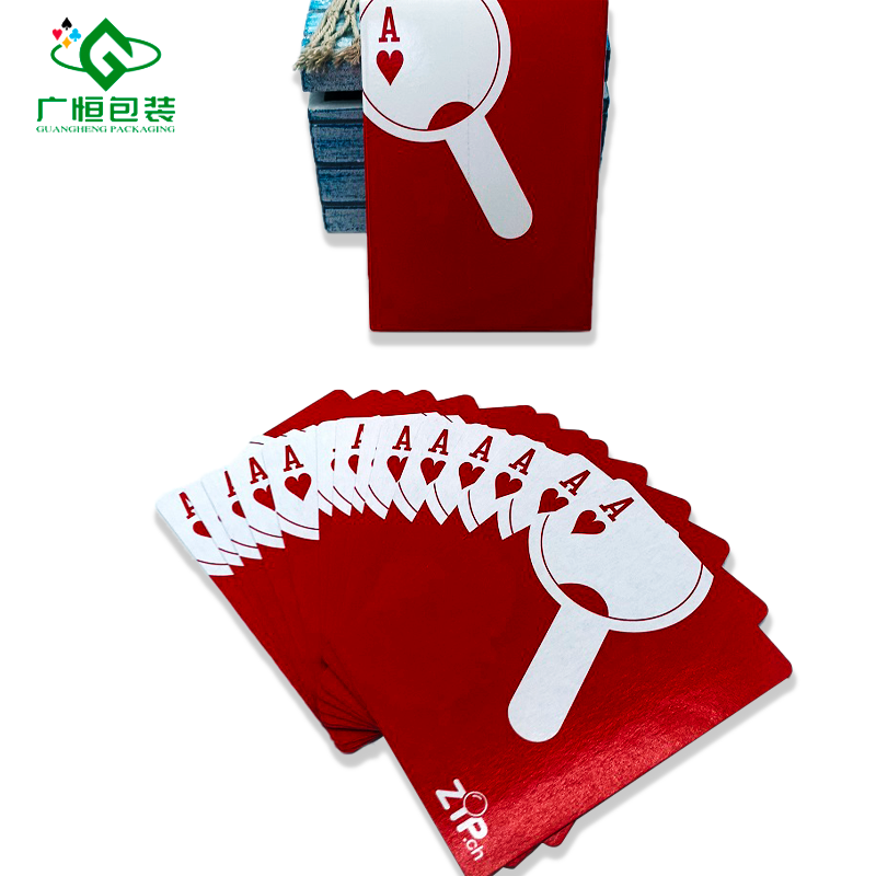 Custom Logo Printed Playing Cards High Quality Card Games Wholesale Cheap Poker Cards