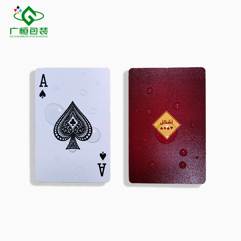 Custom Playing Cards Front and Back Customized High Quality Plastic Waterproof Playing Cards