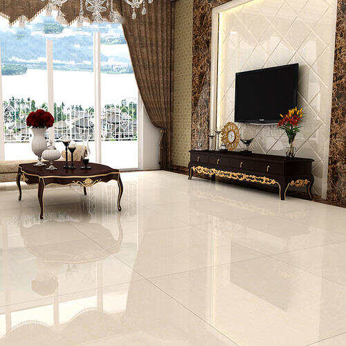 polished floor tiles