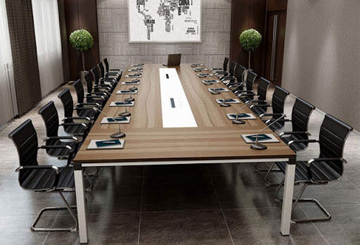 meeting table, meeting chair