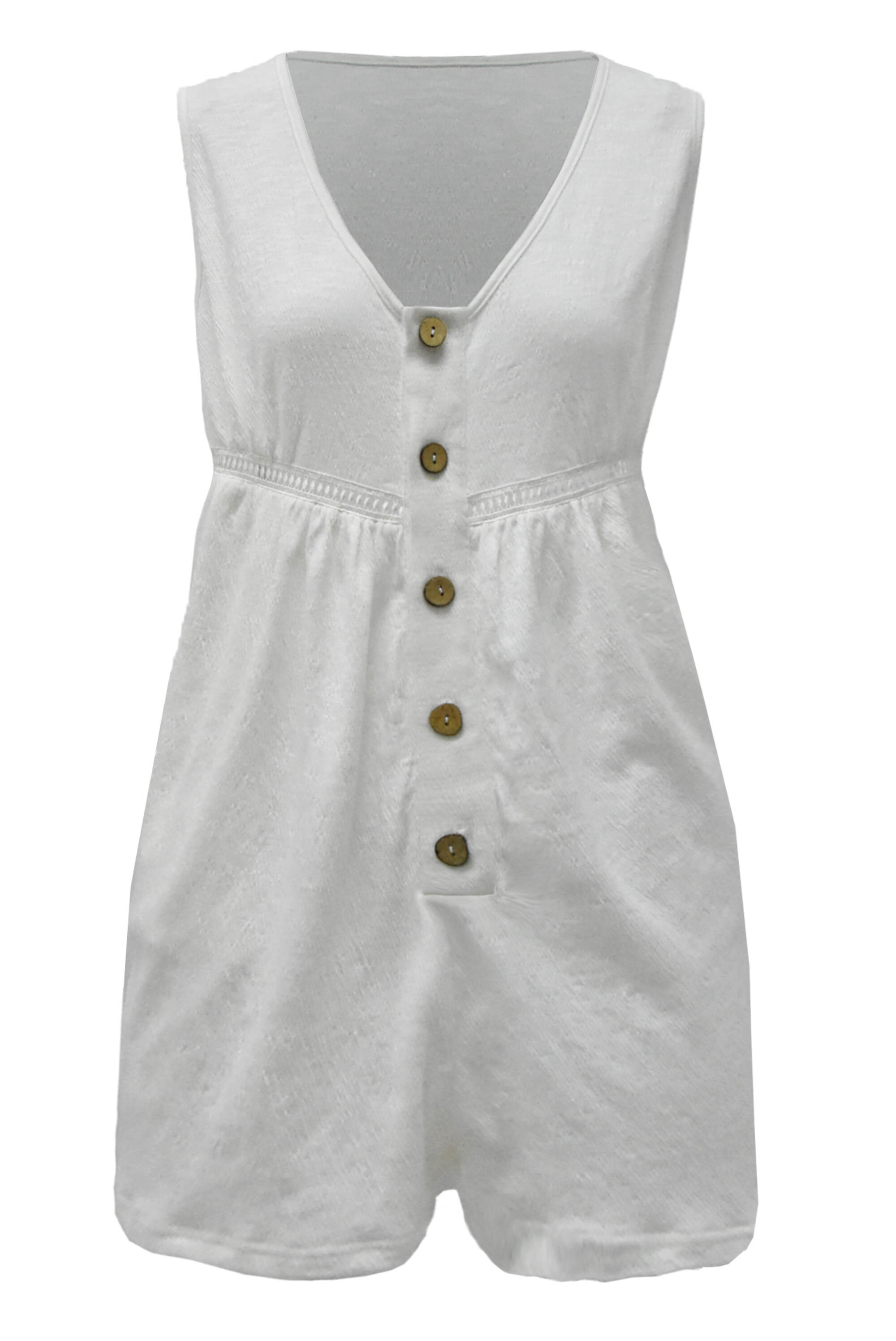 Factory Outlet Women's V Neck Casual Romper