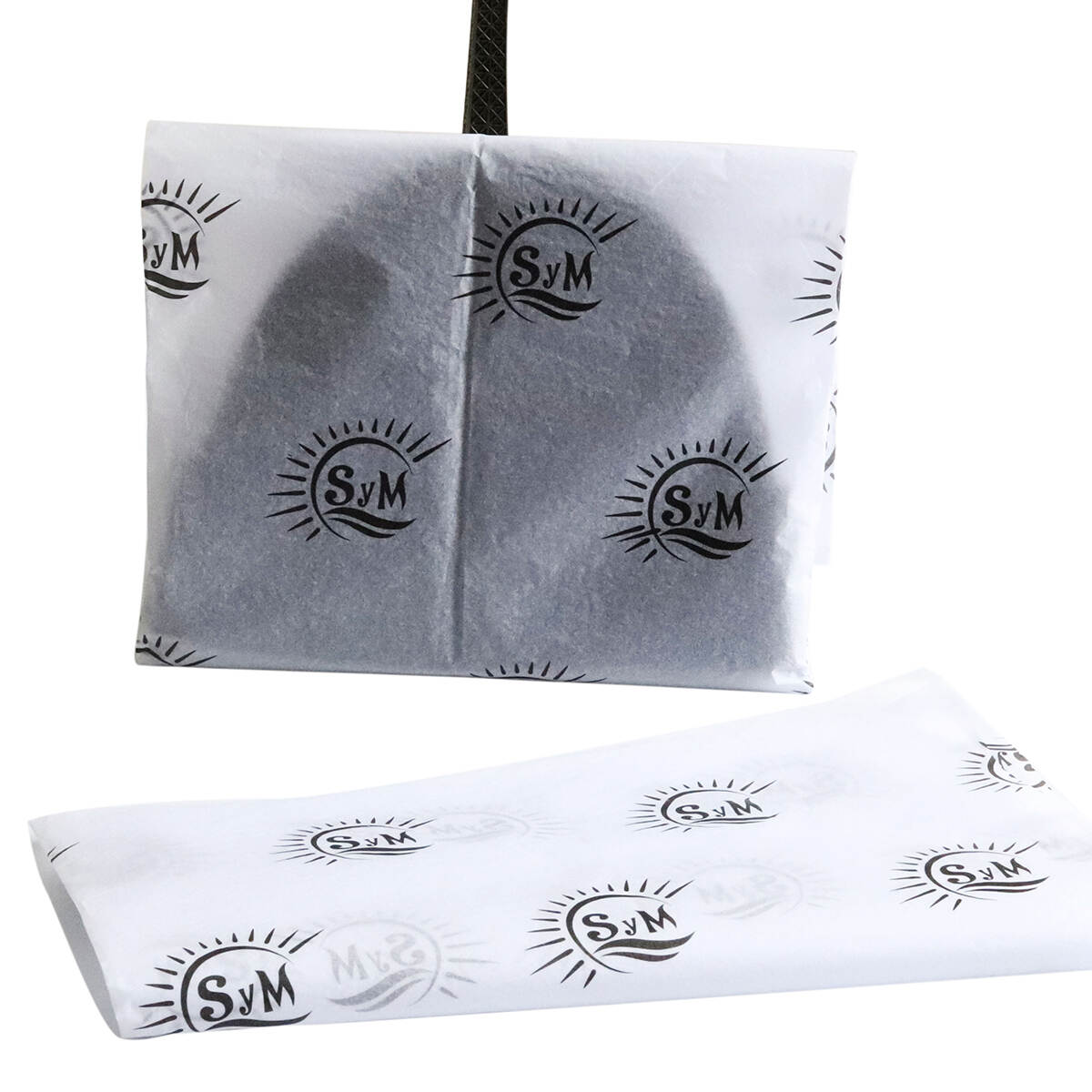 High quality wholesale custom best tissue paper clothes packing paper monochrome printing logo wrapping paper