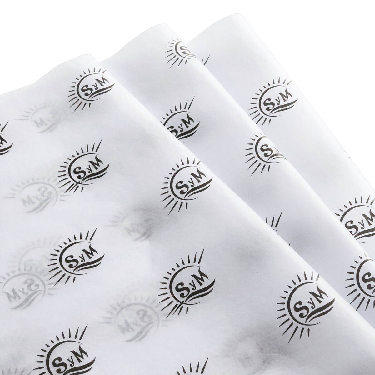 High quality wholesale custom best tissue paper clothes packing paper monochrome printing logo wrapping paper