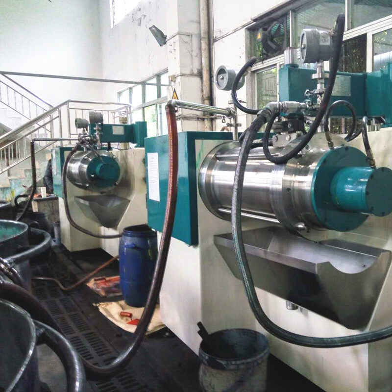 Printing screen inks production line