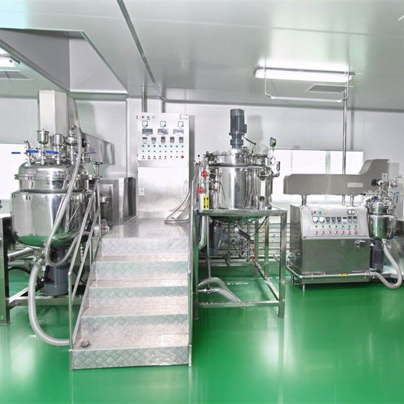 cosmetic production line, creams production line, cosmetics production line