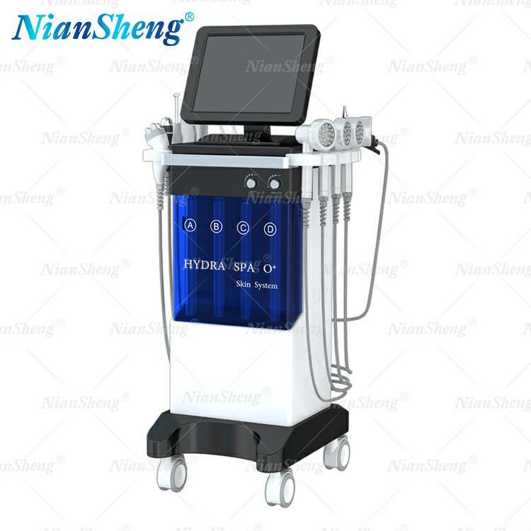 Hydra Microdermabrasion Skin Care BIO Ultrasonic Face Massage Jet Peel Deep Cleaning Beauty Machine