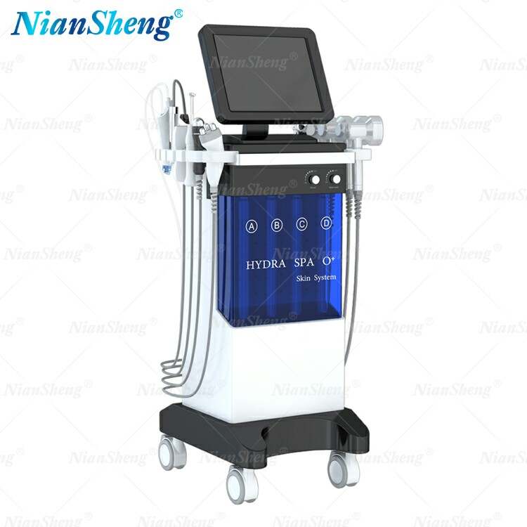 Hydra Microdermabrasion Skin Care BIO Ultrasonic Face Massage Jet Peel Deep Cleaning Beauty Machine