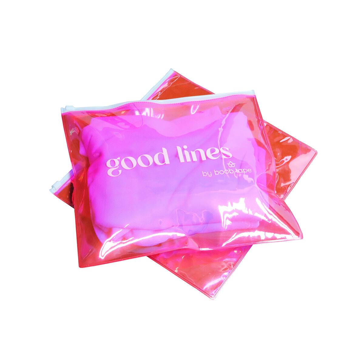 PVC Symphony Zipper Bag Customized Size Packaging Pouch With Zipper For Clothing With Logo