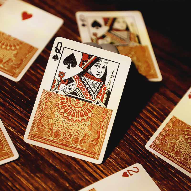 custom gold playing cards, playing cards made in china