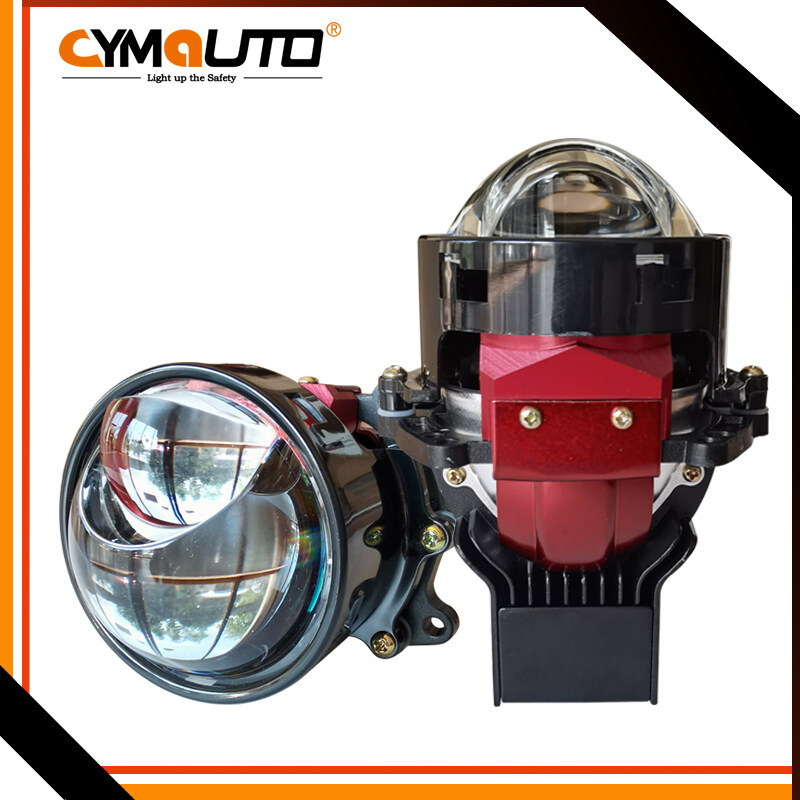 CYMAUTO 3inch B15 LED/laser 55W Projcetor lens