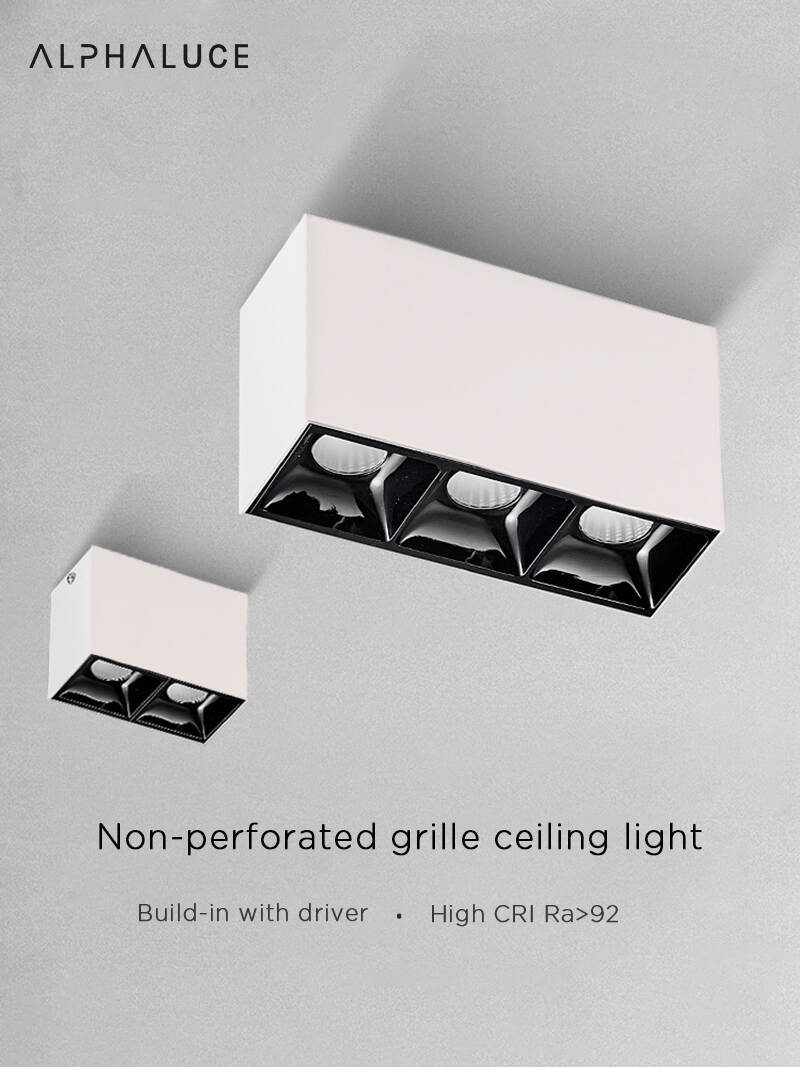 surface mounted downlight square