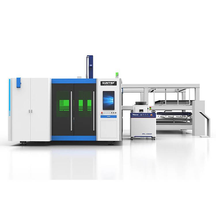 Automatic loading and unloading laser cutting machine