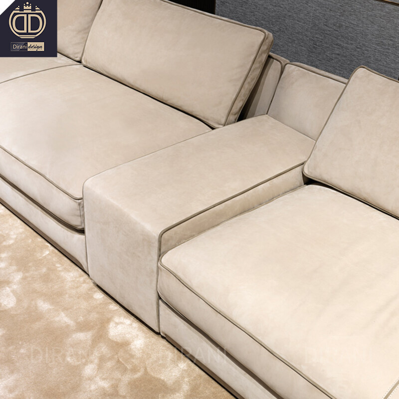 Luxury italian leather two seater sofa