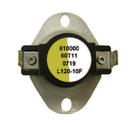 'AL' series, single pole - single throw style high current snap action thermostat