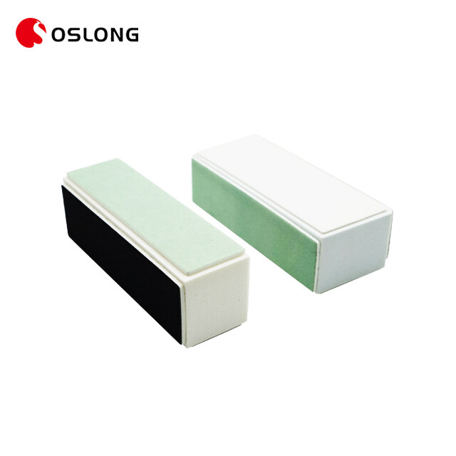 factory wholesale white 120 rectangle sponge nail file buffer block