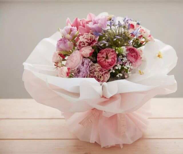 flower wrapping paper