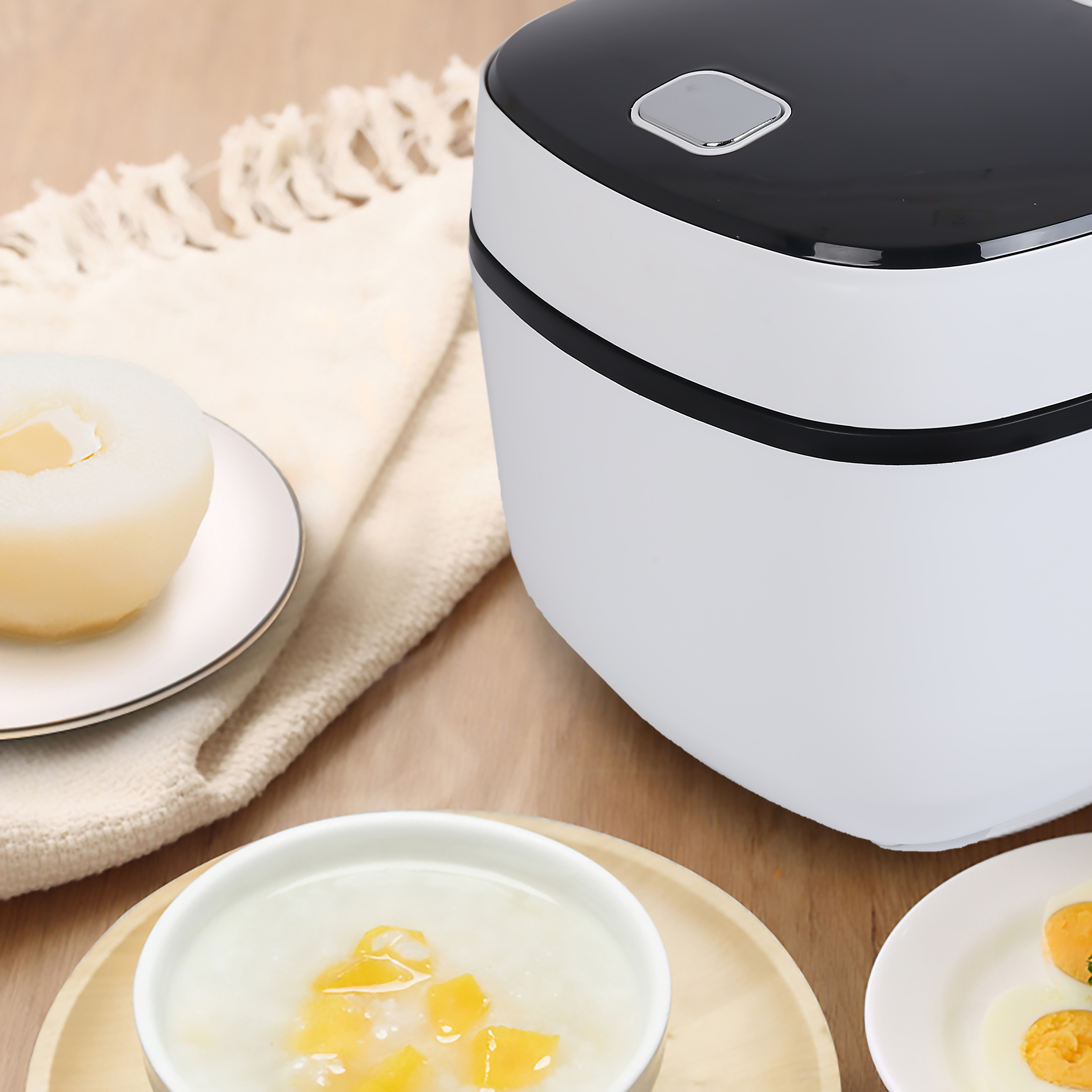 2L white rice cooker