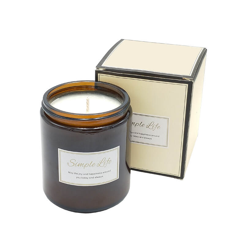square glass candle container scented,scented pillar candles,aroma scented candles